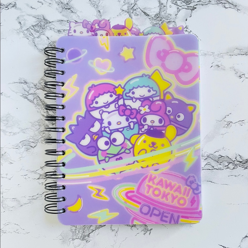 Hello Kitty & Friends Kawaii Tokyo Tabbed Journal